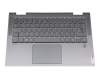 5CB1A14282 Original Lenovo Tastatur inkl. Topcase DE (deutsch) grau/grau mit Backlight