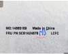 Lenovo 5CB1A24876 Tastatur inkl. Topcase spanisch L81YQBLFPPGML