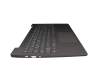 5CB1A29223 Original Lenovo Tastatur inkl. Topcase DE (deutsch) grau/grau mit Backlight Fingerprint