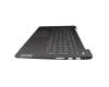 5CB1A29223 Original Lenovo Tastatur inkl. Topcase DE (deutsch) grau/grau mit Backlight Fingerprint