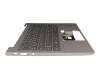 5CB1B02457 Original Lenovo Tastatur inkl. Topcase DE (deutsch) grau/grau mit Backlight