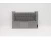 Lenovo 5CB1B32922 C-Cover with keyboard, Arabic, Mineral Grey, Backlight