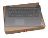 5CB1B96592 Original Lenovo Tastatur inkl. Topcase DE (deutsch) grau/grau