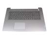 5CB1B97470 Original Lenovo Tastatur inkl. Topcase DE (deutsch) grau/grau