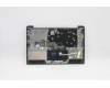 Lenovo 5CB1C04387 C-Abdeckung mit Tastatur, Englisch (US, Euro), Arktisgrau, Ohne_Hintergrundbeleuchtung, Fingerabdruck