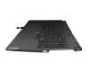 5CB1C14955 Original Lenovo Tastatur inkl. Topcase DE (deutsch) schwarz/grau mit Backlight