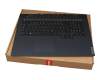 5CB1C19232 Original Lenovo Tastatur inkl. Topcase DE (deutsch) schwarz/blau mit Backlight