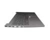 5CB1C87528 Original Lenovo Tastatur inkl. Topcase DE (deutsch) silber/grau mit Backlight