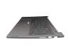 5CB1C87528 Original Lenovo Tastatur inkl. Topcase DE (deutsch) silber/grau mit Backlight