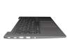 5CB1C89916 Original Lenovo Tastatur inkl. Topcase DE (deutsch) dunkelgrau/grau mit Backlight