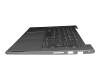 5CB1C89916 Original Lenovo Tastatur inkl. Topcase DE (deutsch) dunkelgrau/grau mit Backlight