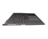 5CB1D04541 Original Lenovo Tastatur inkl. Topcase DE (deutsch) grau/grau mit Backlight