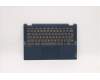 Lenovo 5CB1D04908 C-Cover with keyboard, UK English, Abyss Blue, Backlight, Non-FingerPrint, UK