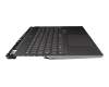 5CB1D05127 Original Lenovo Tastatur inkl. Topcase DE (deutsch) grau/grau mit Backlight