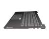 5CB1D66786M0SL Original Lenovo Tastatur inkl. Topcase DE (deutsch) grau/grau mit Backlight