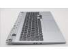 Lenovo 5CB1F38663 C-Cover with keyboard,Belgian,Cloud Grey