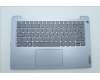 Lenovo 5CB1H43559 C-Abdeckung mit Tastatur, Belgisch, Nebelblau, Hintergrundbeleuchtung, Fingerabdruck, GB