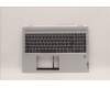 Lenovo 5CB1H80120 C-Cover with keyboard,German,Cloud Grey