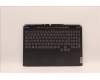Lenovo 5CB1H89867 C-Cover with keyboard,German,Black,Backlight