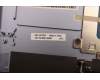 Lenovo 5CB1J02087 C-Cover with keyboard,Belgian,Stone Blue,FingerPrint