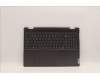 Lenovo 5CB1J04005 C-Cover with keyboard,Greek,Storm Grey,Non_Fingerprint
