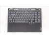 Lenovo 5CB1J04284 C-Cover with keyboard, Czech Slovakian, Onyx Grey, RGB Backlight, UK
