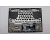 Lenovo 5CB1J04398 C-Cover with keyboard,Russian,Storm Grey,White Backlight