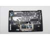 Lenovo 5CB1J05022 C-Cover with keyboard,Portuguese,Abyss Blue,Backlight,FingerPrint