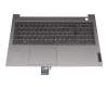 5CB1J09214 Original Lenovo Tastatur inkl. Topcase FR (französisch) schwarz/grau mit Backlight