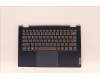 Lenovo 5CB1J10037 C-Cover with keyboard, English, Abyss Blue, Backlight, US