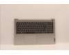 Lenovo 5CB1J18954 C-Cover with keyboard,US English Euro,Platinum Grey,FingerPrint