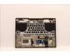 Lenovo 5CB1J32284 C-Cover with keyboard,Belgian,Storm Grey,White Backlight