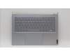 Lenovo 5CB1J51033 C-Cover with keyboard,Spanish,Cloud Grey