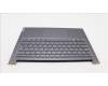 Lenovo 5CB1J51071 C-Cover with keyboard,UK English,Storm Grey