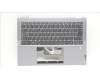Lenovo 5CB1K20818 C-Cover with keyboard, Italian, Arctic Grey, UK