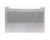 Lenovo 5CB1K94974 C-Cover with keyboard, UK English, Arctic Grey, Non-Backlight, UK