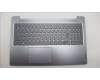 Lenovo 5CB1K96784 C-Cover with keyboard,Belgian,Arctic Grey,Backlight