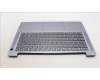 Lenovo 5CB1K97751 C-Cover with keyboard,Portuguese,Arctic Grey,Backlight,FingerPrint