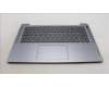 Lenovo 5CB1K97751 C-Cover with keyboard,Portuguese,Arctic Grey,Backlight,FingerPrint