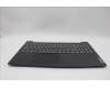 Lenovo 5CB1L09264 C-Cover with keyboard, Portuguese, Black, UK