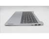 Lenovo 5CB1L10879 C-Cover with keyboard,Spanish,Cloud Grey,Backlight,Non_FingerPrint