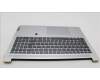 Lenovo 5CB1L11359 C-Cover with keyboard, Greek, Cloud Grey, Backlight, Fingerprint, US