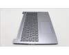 Lenovo 5CB1L14796 C-Cover with keyboard,Hungarian,Arctic Grey,Backlight,FingerPrint