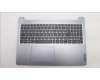Lenovo 5CB1L15008 C-Cover with keyboard, German, Arctic Grey, Non-Backlight, Non-Fingerprint, UK