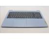 Lenovo 5CB1L28290 C-Cover with keyboard, German, Frost Blue, Non-Backlight, UK