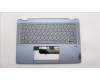 Lenovo 5CB1L30742 C-Cover with keyboard,Belgian,Stone Blue,Backlight