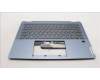 Lenovo 5CB1L30742 C-Cover with keyboard,Belgian,Stone Blue,Backlight