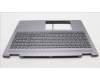 Lenovo 5CB1L31916 C-Abdeckung mit Tastatur, Schweiz, Arktisgrau, Fingerabdruck