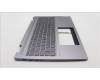 Lenovo 5CB1L37208 C-Abdeckung mit Tastatur, Deutsch, Arktisgrau, Ohne_Fingerabdruckscanner