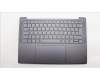 Lenovo 5CB1L39372 C-Abdeckung mit Tastatur, Belgisch, sturmgrau, mit Puresight Logo, GB
